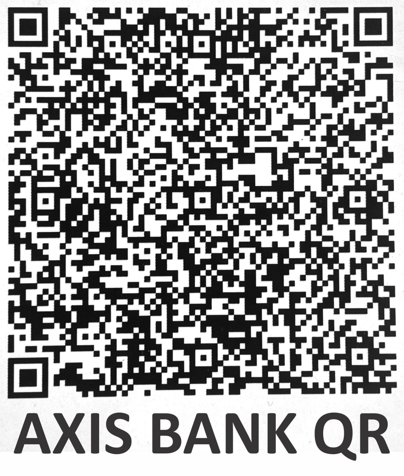 Axis Bank QR Code